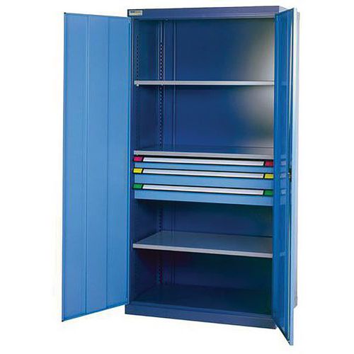 Armoire Charge Lourde 3 Tir Bleu Pigeon/ciel