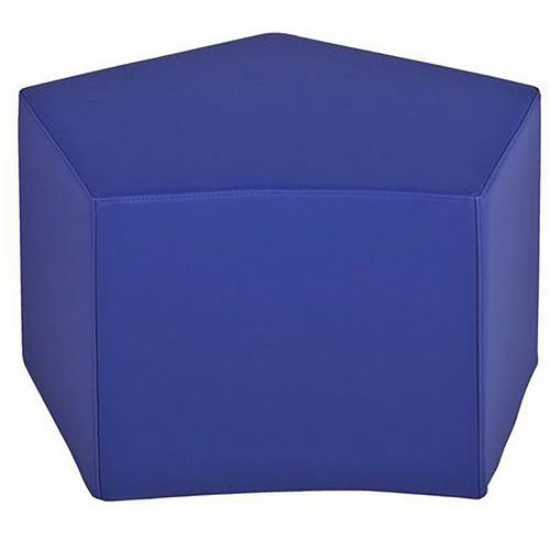 Poufs Arpège Accueil End/pvc Bleu Foncé