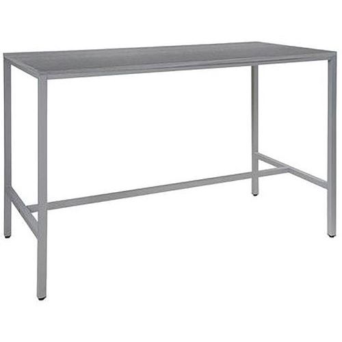 Mange Debout Loki 140x60 Cm Piét. Gris / Plateau Gris Cendre