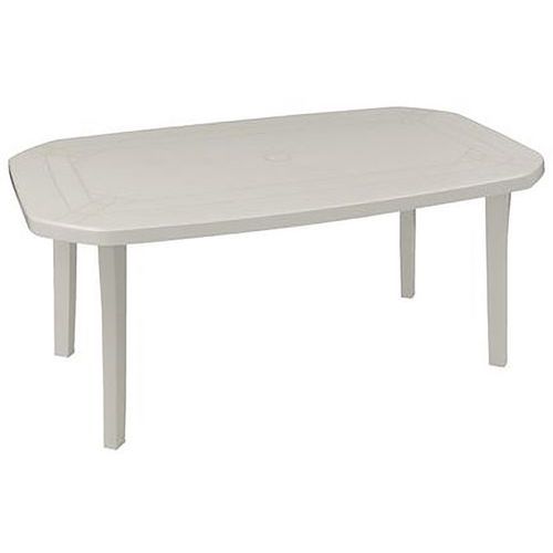 Table Miami 100 X 165 Cm - Blanc