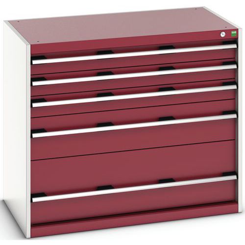 Bott 1 Armoire à Tiroirs Sl-1069-5.2 Avec 5 Tiroirs Pour Charge Lourde - Bott