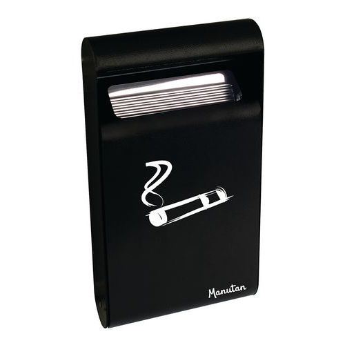 Cendrier Mural Acier Galvanise Capacite 3 L