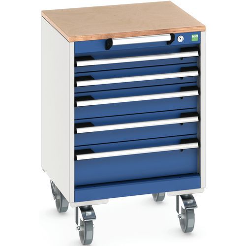 Bott 1 Armoire à Tiroirs Roulante Cubio Slr-556-5.1 - Bott