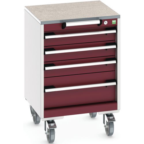 Bott 1 Armoire à Tiroirs Roulante Cubio Slr-556-5.3 - Bott
