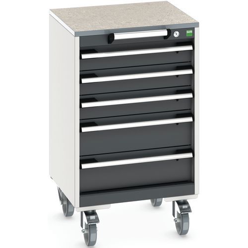 Bott 1 Armoire à Tiroirs Roulante Cubio Slr-557-5.3 - Bott
