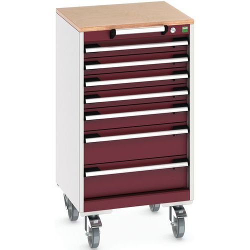 Bott 1 Armoire à Tiroirs Roulante Cubio Slr-558-7.1 - Bott