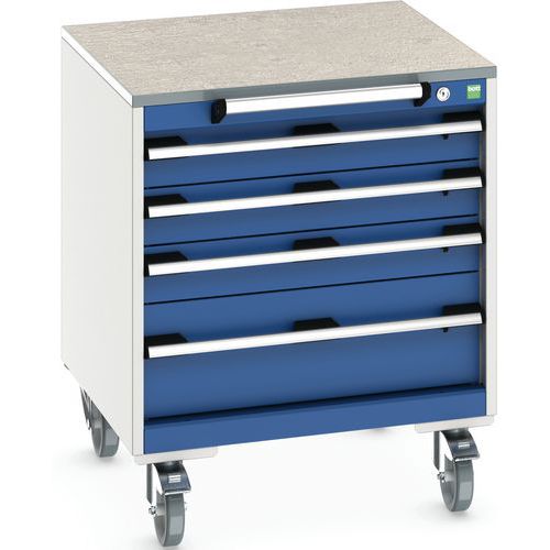 Bott 1 Armoire à Tiroirs Roulante Cubio Slr-666-4.1 - Bott