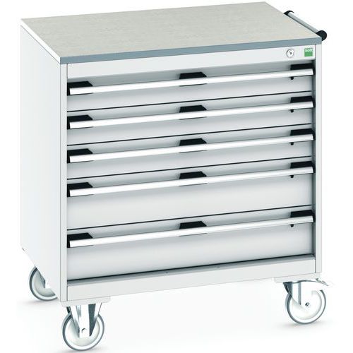 Bott 1 Armoire à Tiroirs Roulante Cubio Slr-867-5.3 - Bott