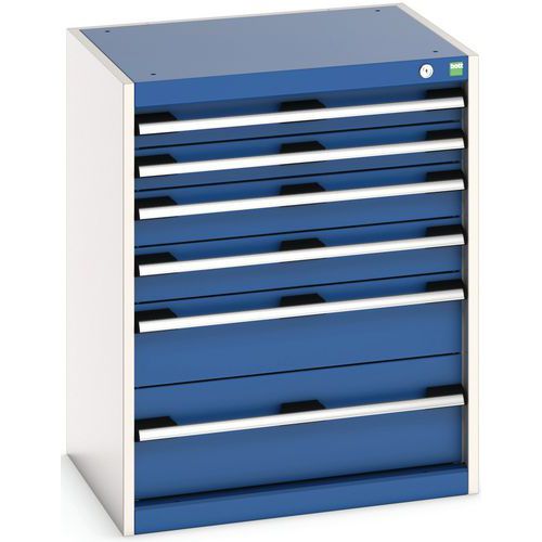 Bott 1 Armoire D'atelier à Tiroirs Cubio Sl-658-6.1 - Bott