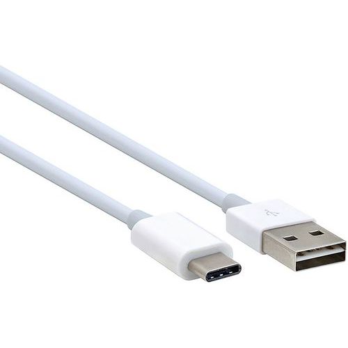 Câble Data Usb-a 2.0 Réversible Vers Usb Type-c Blanc Moxie