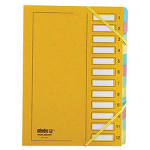 Trieur à lastique Série 23712 Compartimentsjaune