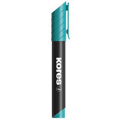 Marqueur Permanent k Marker Pointe Ogive Turquoise
