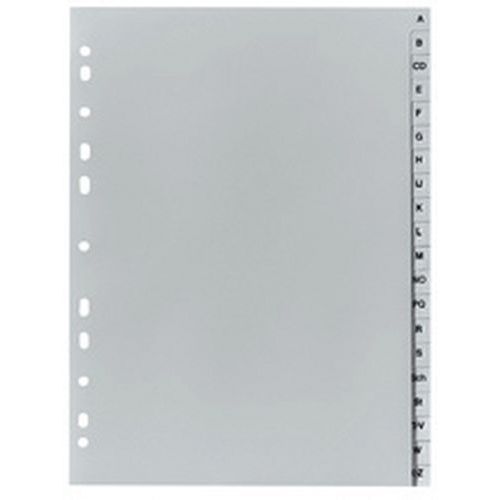 Intercalaires En Plastique A-z A4 Mi-hauteur