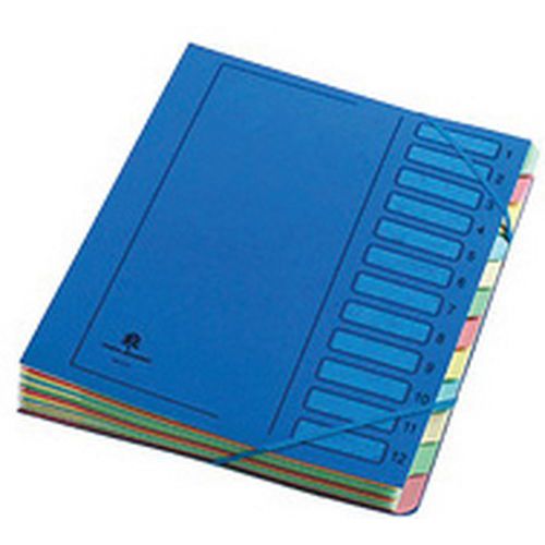 Trieur à lastique Série 223 7 Compartiments Bleu