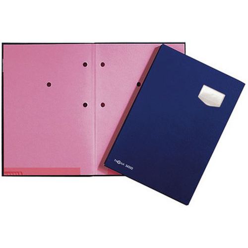 Parapheur de Luxe A4 10 Compartiments Noir