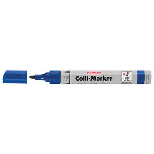 Marqueur Permanent collimarker Pointe Ogive Bleu