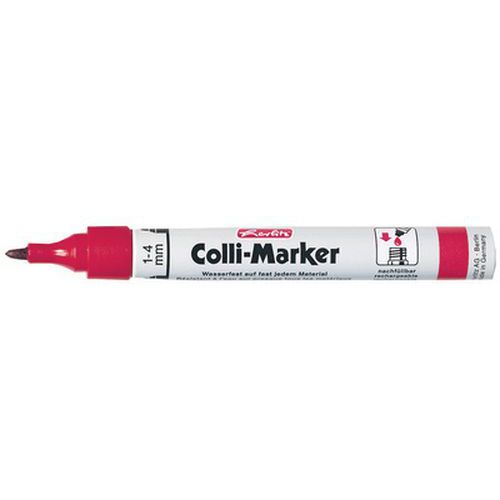 Marqueur Permanent collimarker Pointe Ogive Rouge