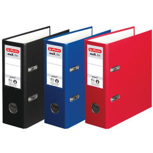Classeur Pp Max.file Protect A5 à La Francaise Rouge