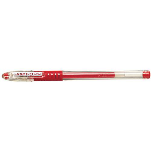 Stylo Bille à Encre Gel G1-7 Grip Rouge