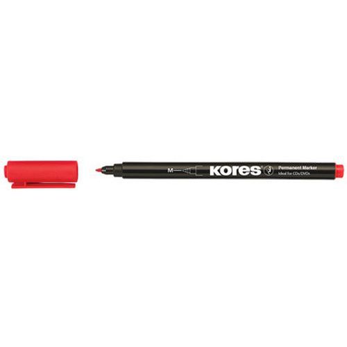 Marqueur Permanent k Marker Fine M Rouge