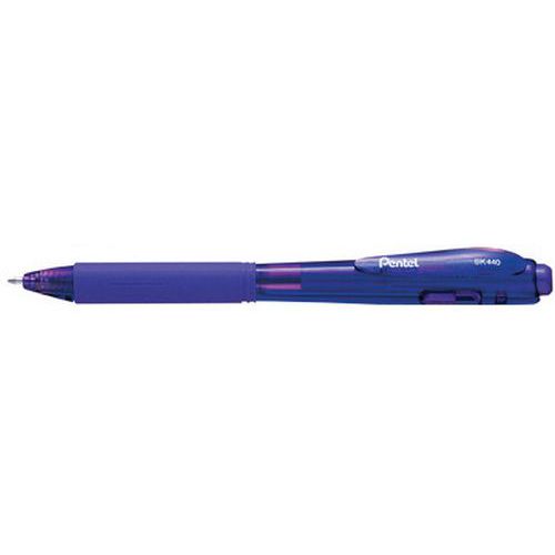 Stylo à Bille Rétractable Wow Bk440 Violet