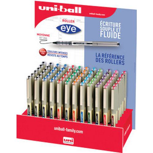 Stylo Roller Eye Fine Ub-157 Présentoir De 120