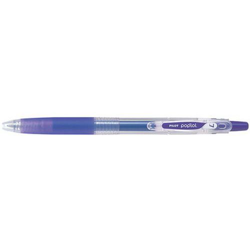 Roller Encre Gel Poplol Largeur Tracé: 04mm Violet