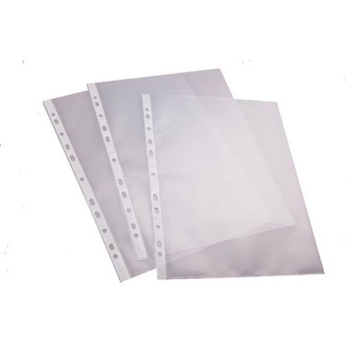 Pochette Perforée A4 Film Pp Grainé