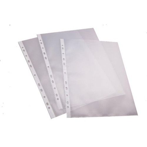 Pochette Perforée A4 Film Pp Grainé (x100)