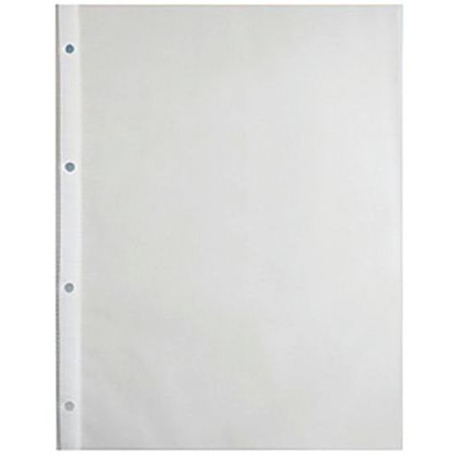 Pochette Perforée A4 Film Pp Grainé (x 100 Pièces)