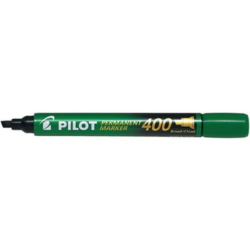 Marqueur Permanent 400 Pointe Biseautée Vert