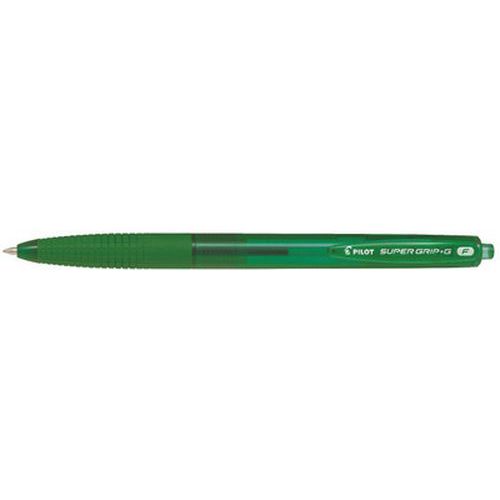 Stylo à Bille Rétractable Super Grip G Vert