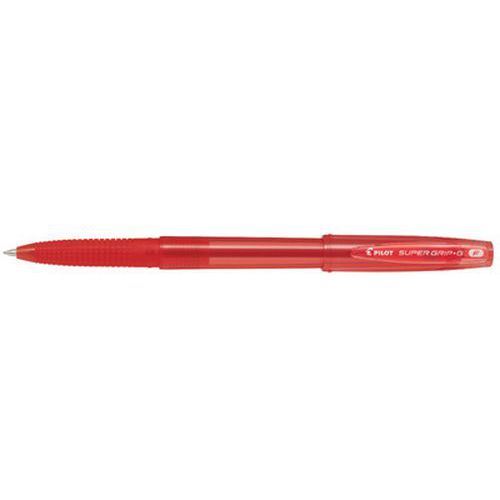 Stylo à Bille Super Grip G Avec Capuchon Rouge