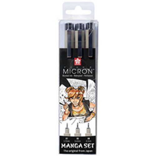 Kit Manga Pigma Micron Ã‰tui De 3