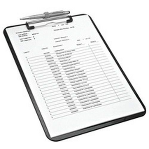 Porte-bloc A4 En Polystyrène Noir