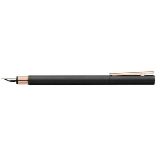 Stylo Plume Neo Slim Métal Noir/rose Ef