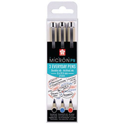 Feutre Fineliner Pigma Micron Pn Kit De 3 Bureau