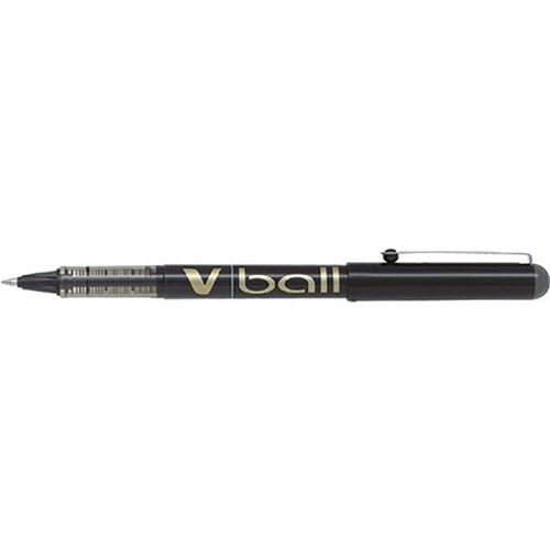 Stylo Roller V Ball 1.0 Pointe Métal Noir