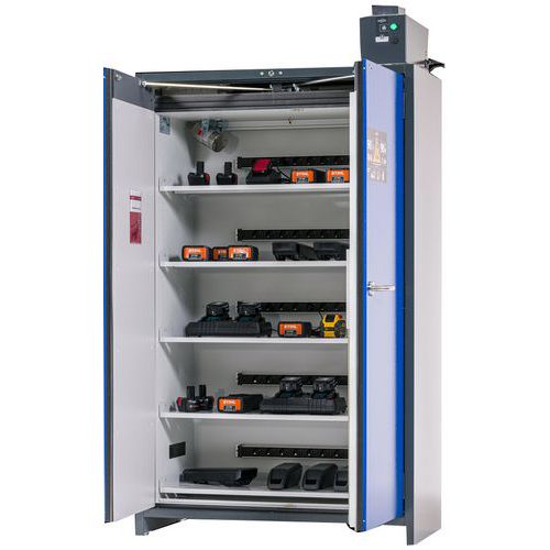Armoire Pour Batteries Lithium-ion Ion-pro-90 -5 Étagères-fr