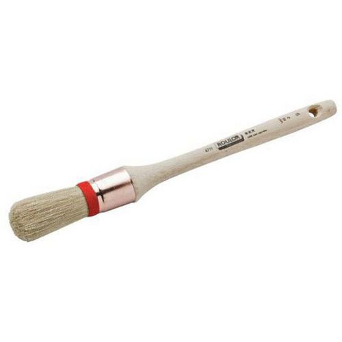 Roulor - Brosse de Pouce Ronde N°6 - Manche Bois - Usage Finition - Sortie 74mm