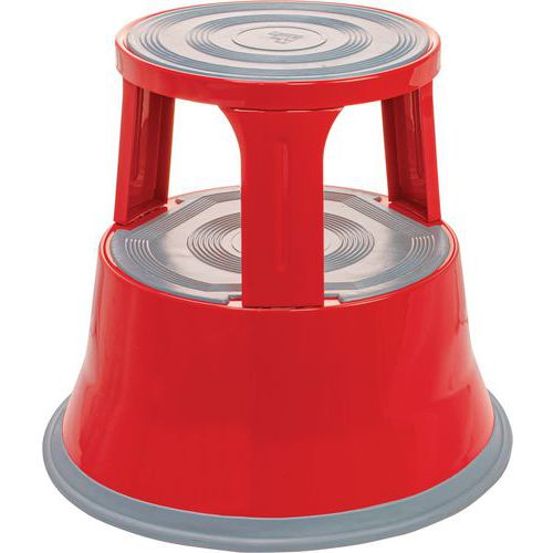 Marchepieds En Acier Rouges Topstep