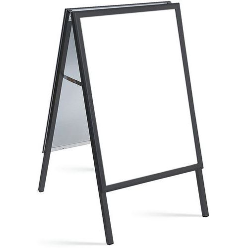 Chevalet ProfÃlé 32 Mm Angles Biseautés En Couleur Noir