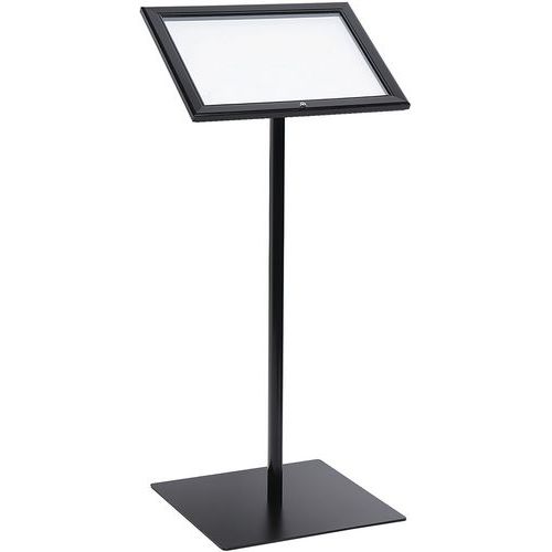 Porte-menu noir incliné_Jansen Display Porte-menu noir incliné_Jansen Display