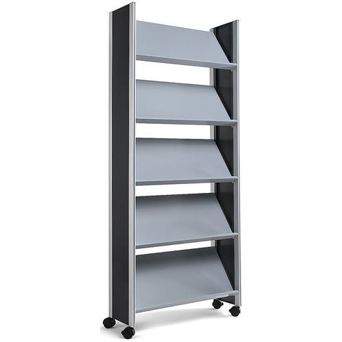 Rack mobile pour brochures_Jansen Display Rack mobile pour brochures_Jansen Display