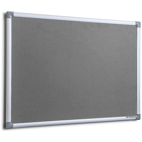 Tableau DÂ´affiche Fond Feutre En Couleur Gris