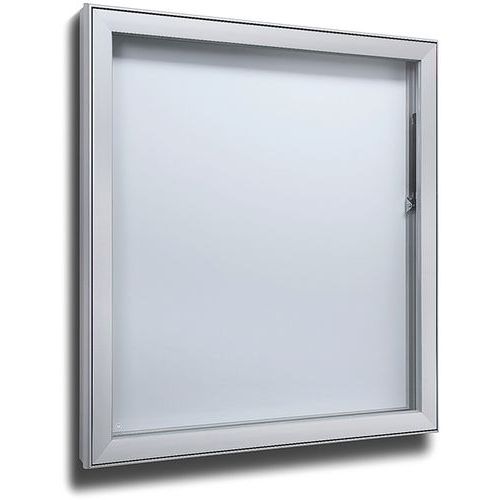 Vitrine D'affichage DÂ´extérieur Grande Profondeur Fond Magnétique