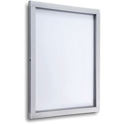 Vitrine D'affichage DÂ´intéri. Ou LÂ´extéri. Angles Sécurisés Fd Magné.