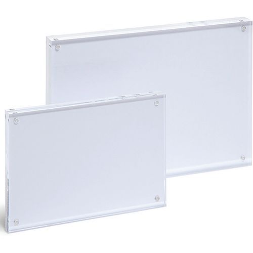 Porte-documents Magnétique - Lot De 2 - Noir - Format A4 - Aimant Puissant Pour Surfaces Métalliques