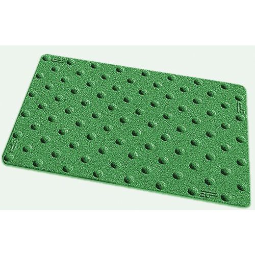 Dalle Podotactile Minérale Avec Adhésif 400 X 600 Mm Vert