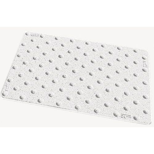 Dalle Podotactile Minérale Avec Adhésif 400 X 600 Mm Blanc